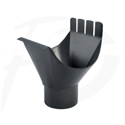 Lej spustowy sztucer stal Inguri 125/100 kolor czarny